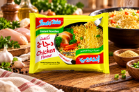 Tăiței Instant Indomie cu Aromă de Pui – Set 5