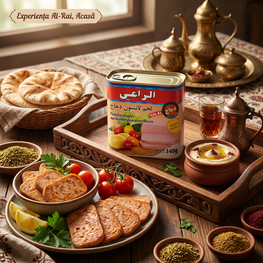 Conservă de Carne cu Gust de Pui - Al-Rai