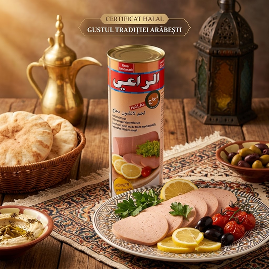Conservă de Carne cu Gust de Pui - Al-Rai