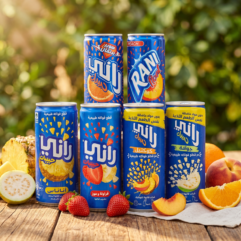 Suc cu Bucăți Reale de Fructe - Rani